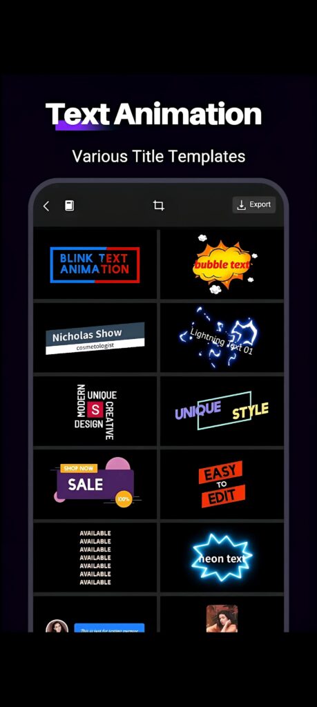 Text Animation Motion Ninja APK